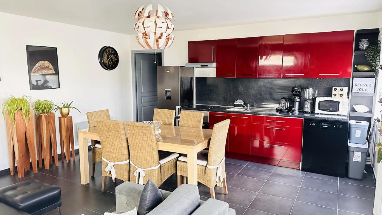 Maison Cosy A Andres + Parking 외부 사진
